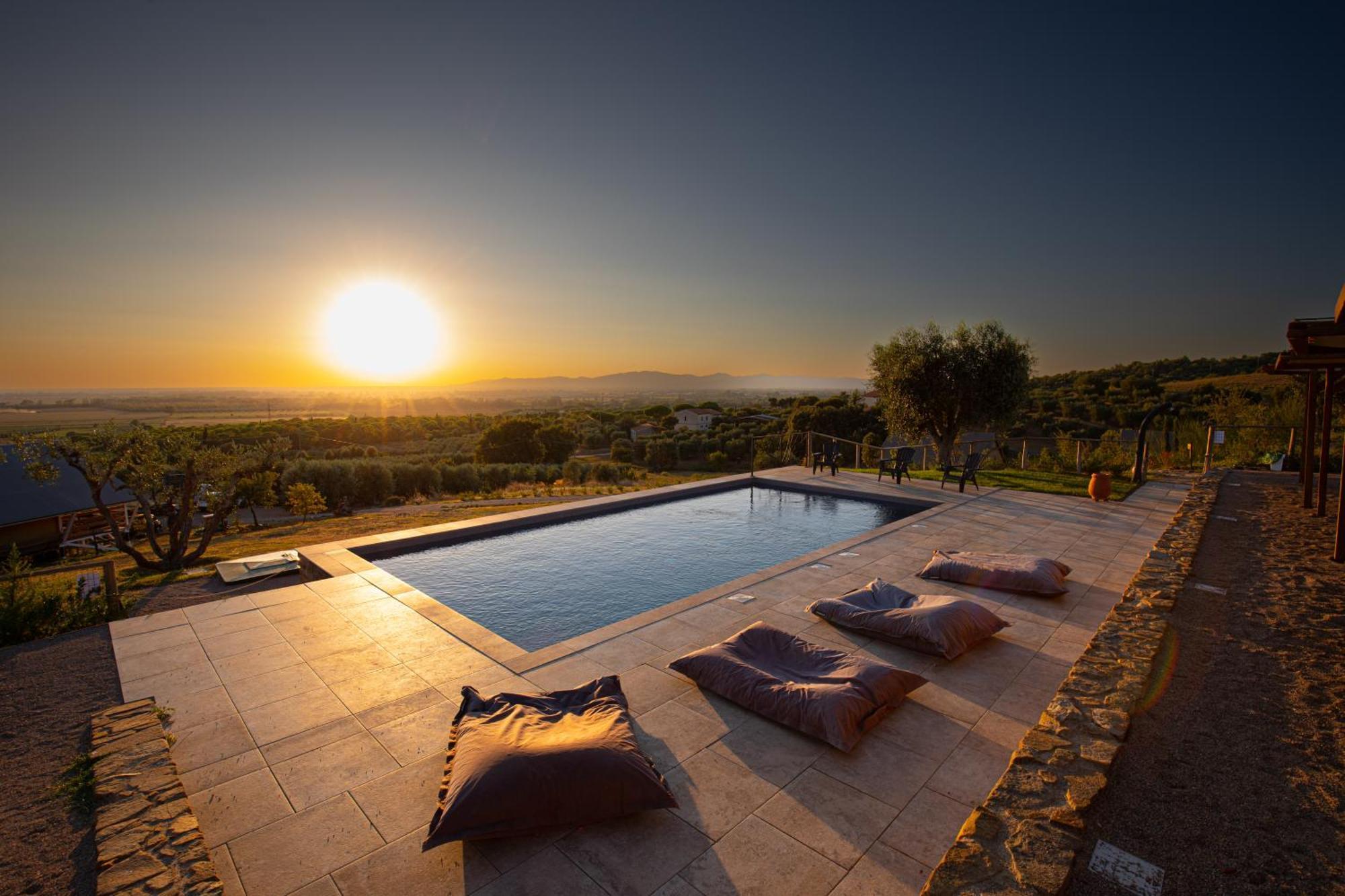 Glamping Grancia Hotell Grosseto Eksteriør bilde